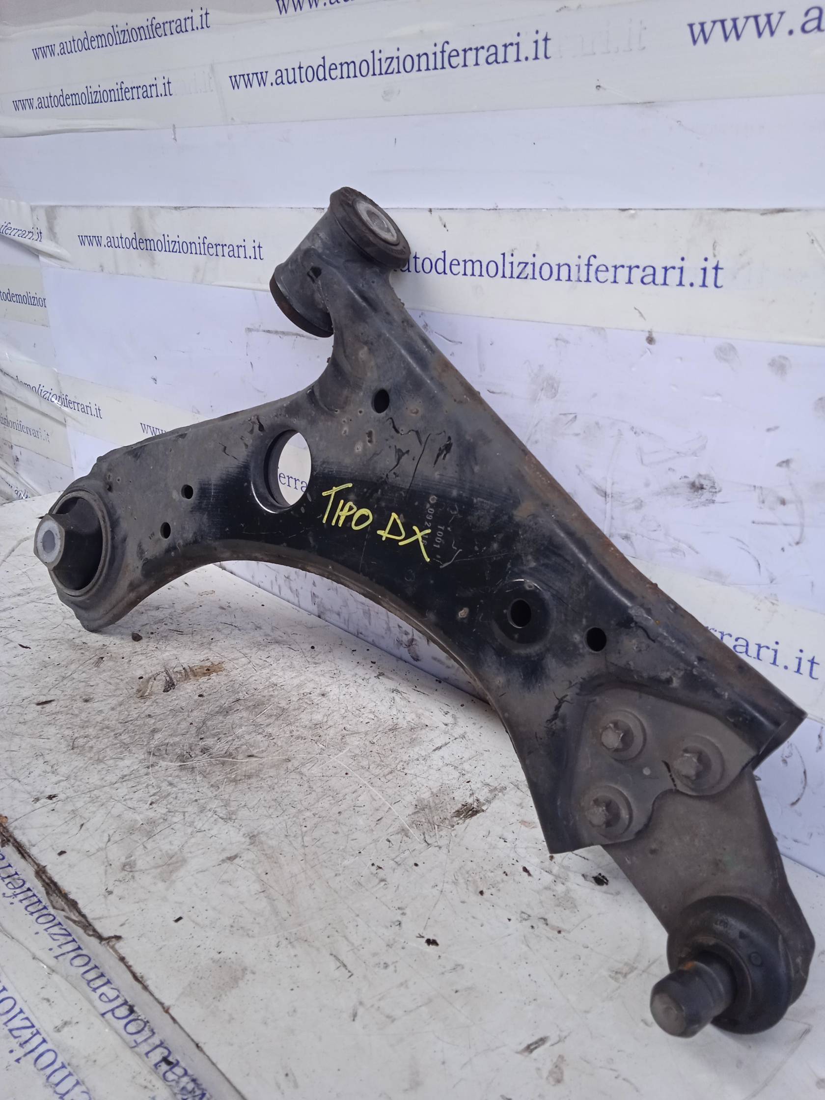 Braccio oscillante sosp. ant. dx.